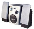 SISTEMA 2.1 SILVERBLACK 700W - POTENCIA MAXIMA 9W RMS - PRETO E PRATA