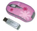 MINI MOUSE SEM FIO PINK FLOWER