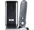 CAIXA DE SOM USB SILVER / BLACK