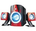 SISTEMA DE SOM 2.1 RED IN BLACK