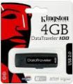 Pen Drive Kingston USB 4 Gb DT100 Preto